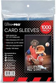 Ultra PRO Standard Clear Card Penny Sleeves