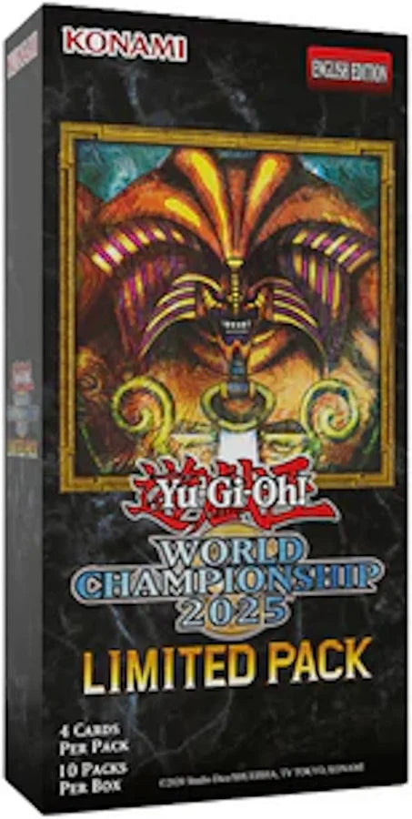 Yu-Gi-Oh! TCG: Limited Pack World Championship Booster Box (Sealed)